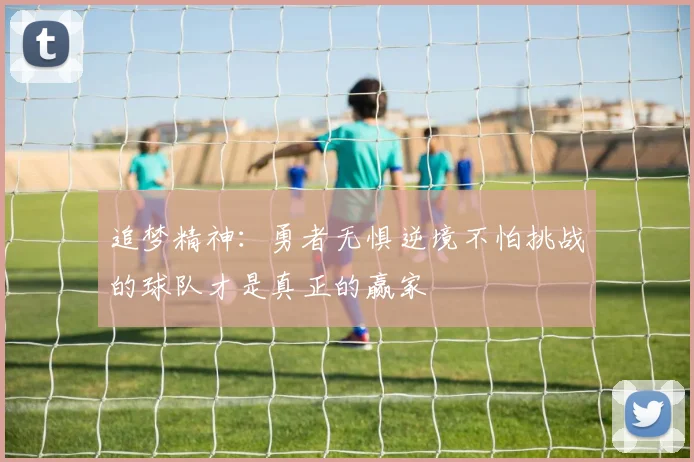 追梦精神：勇者无惧逆境不怕挑战的球队才是真正的赢家